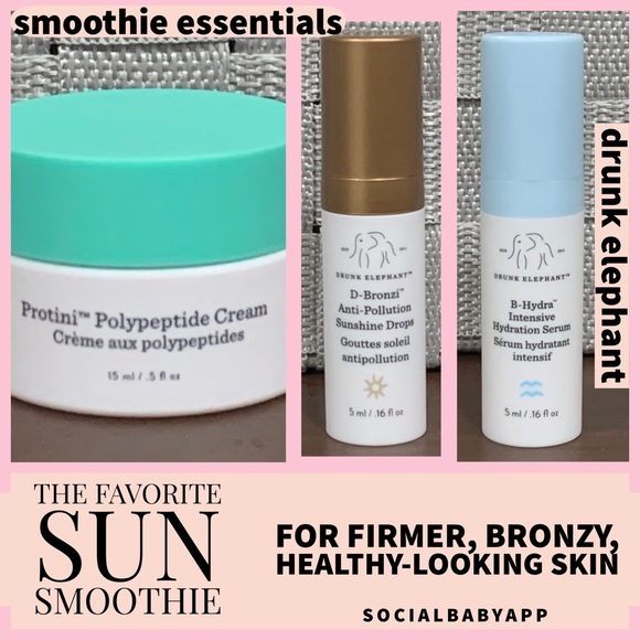 Drunk Elephant Skincare Drunk Elephants The Favorite Sun Smoothie